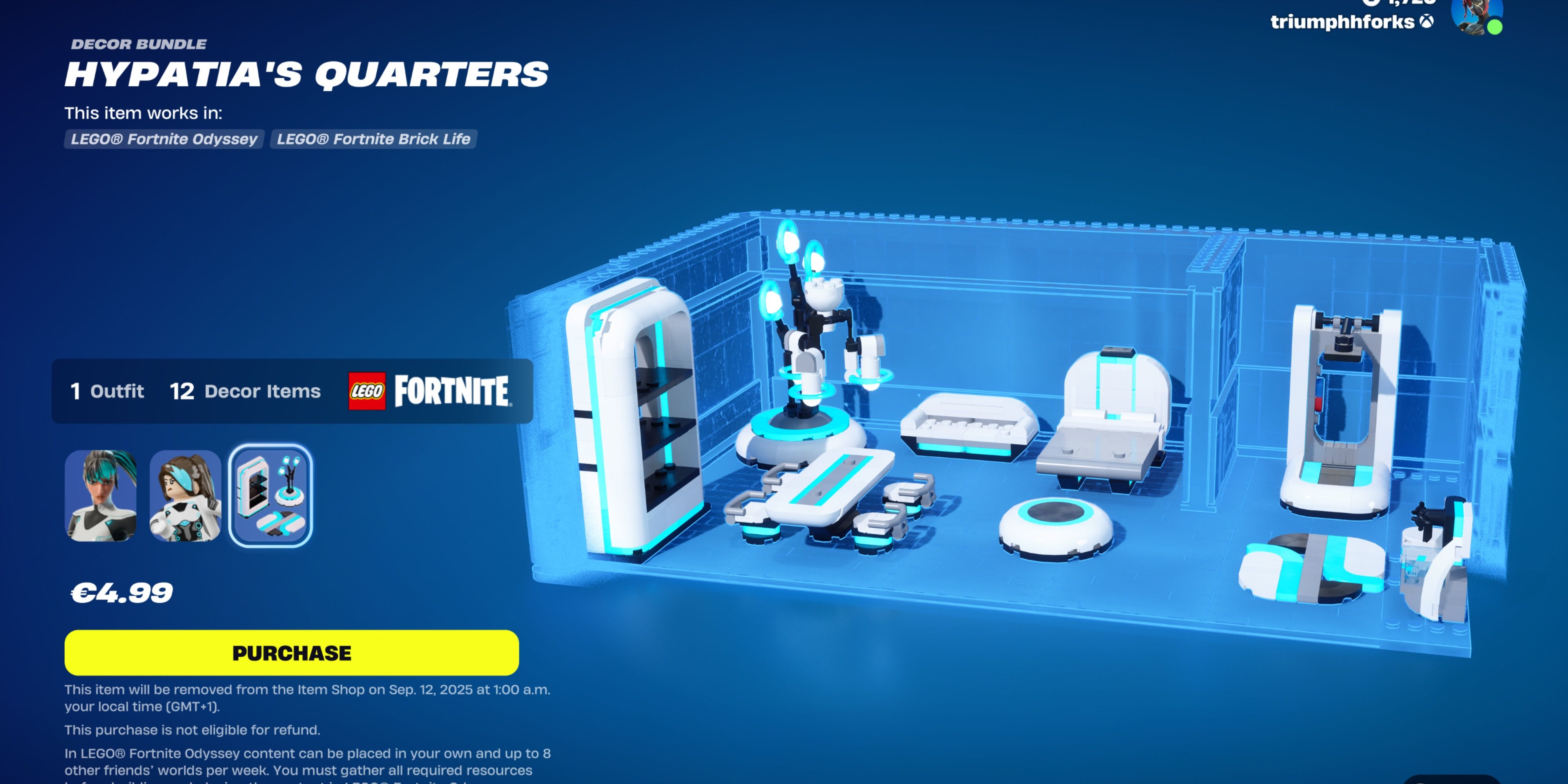 Fortnite: Luminary Hypatia Starter Pack Showcase