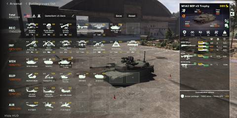 M1A2 SEP v3 Trophy - Broken Arrow