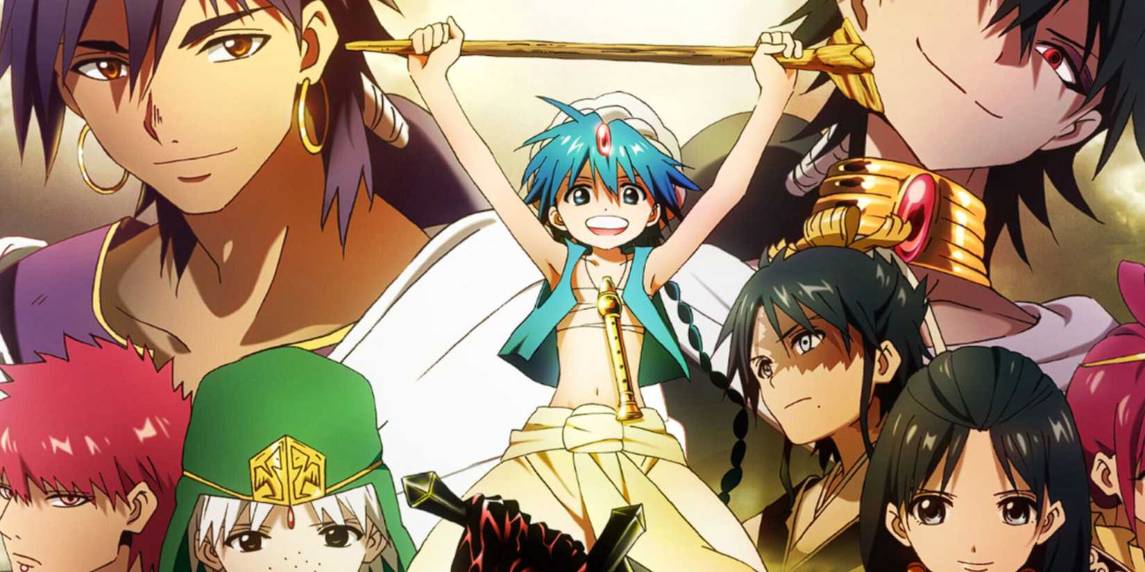 magi Best magical fantasy anime ever