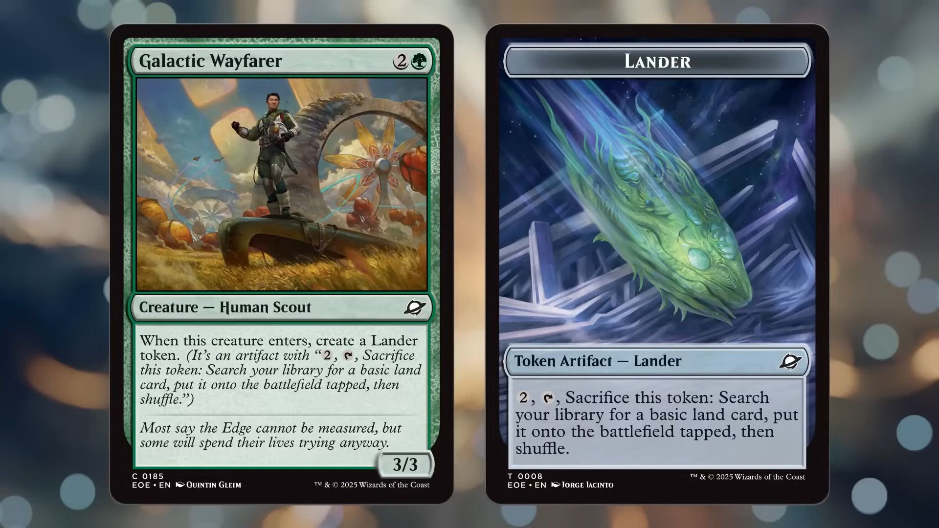 mtg lander cards Magic The Gathering - Edge of Eternities - Tokens - Lander main image 1