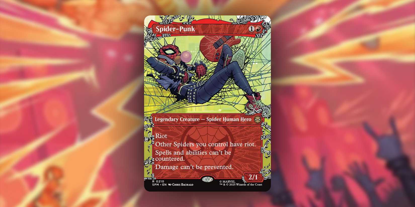 magic the gathering spider-punk blessing and curse