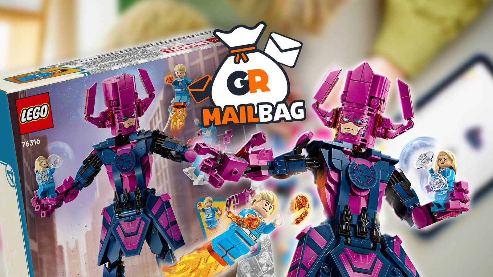 Lego Rant LEGO Fantastic Four Vs. Galactus Construction Figure Unboxing - Game ...