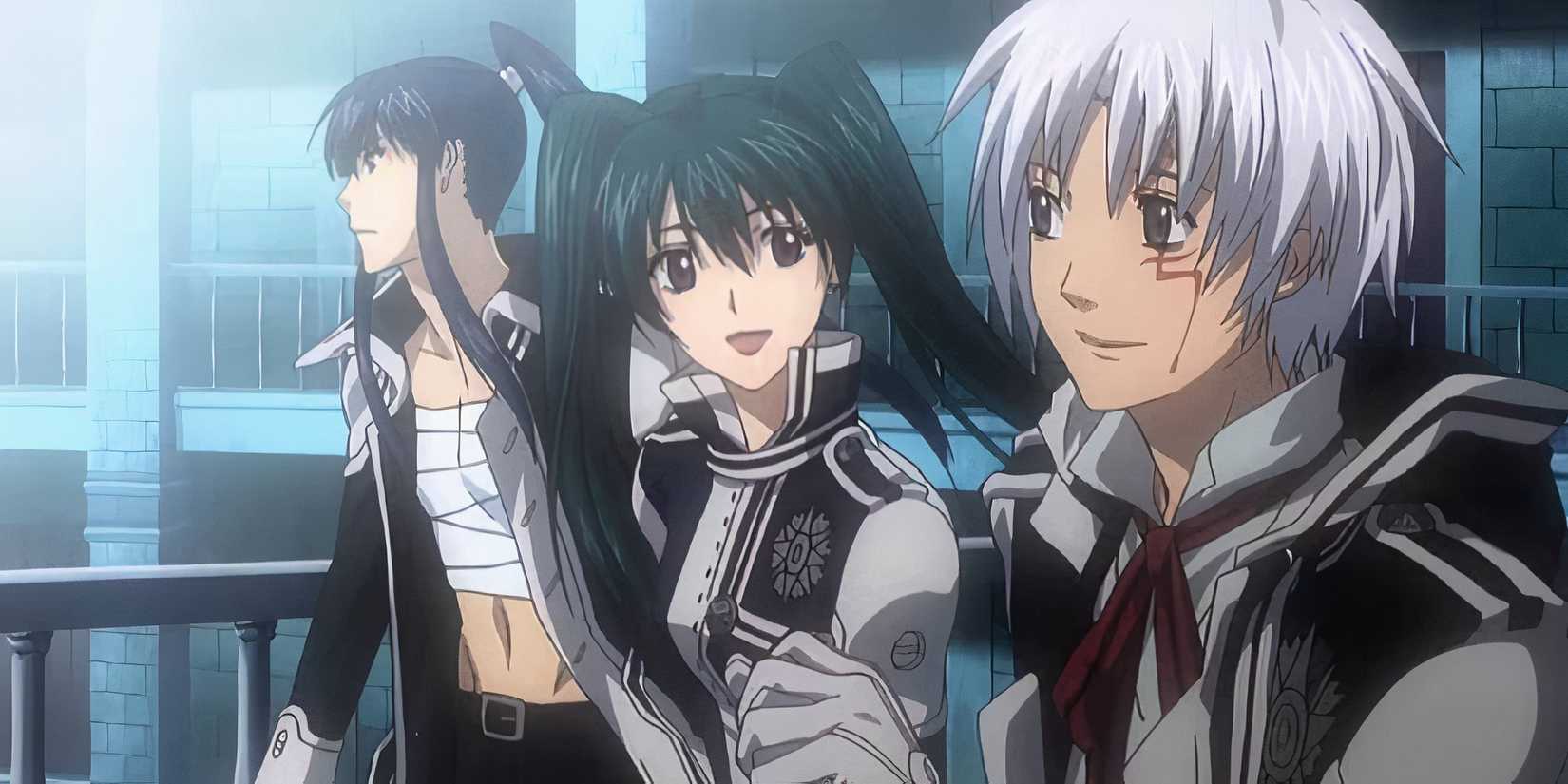 Yu Kanda, Lenalee Lee and Allen Walker together.