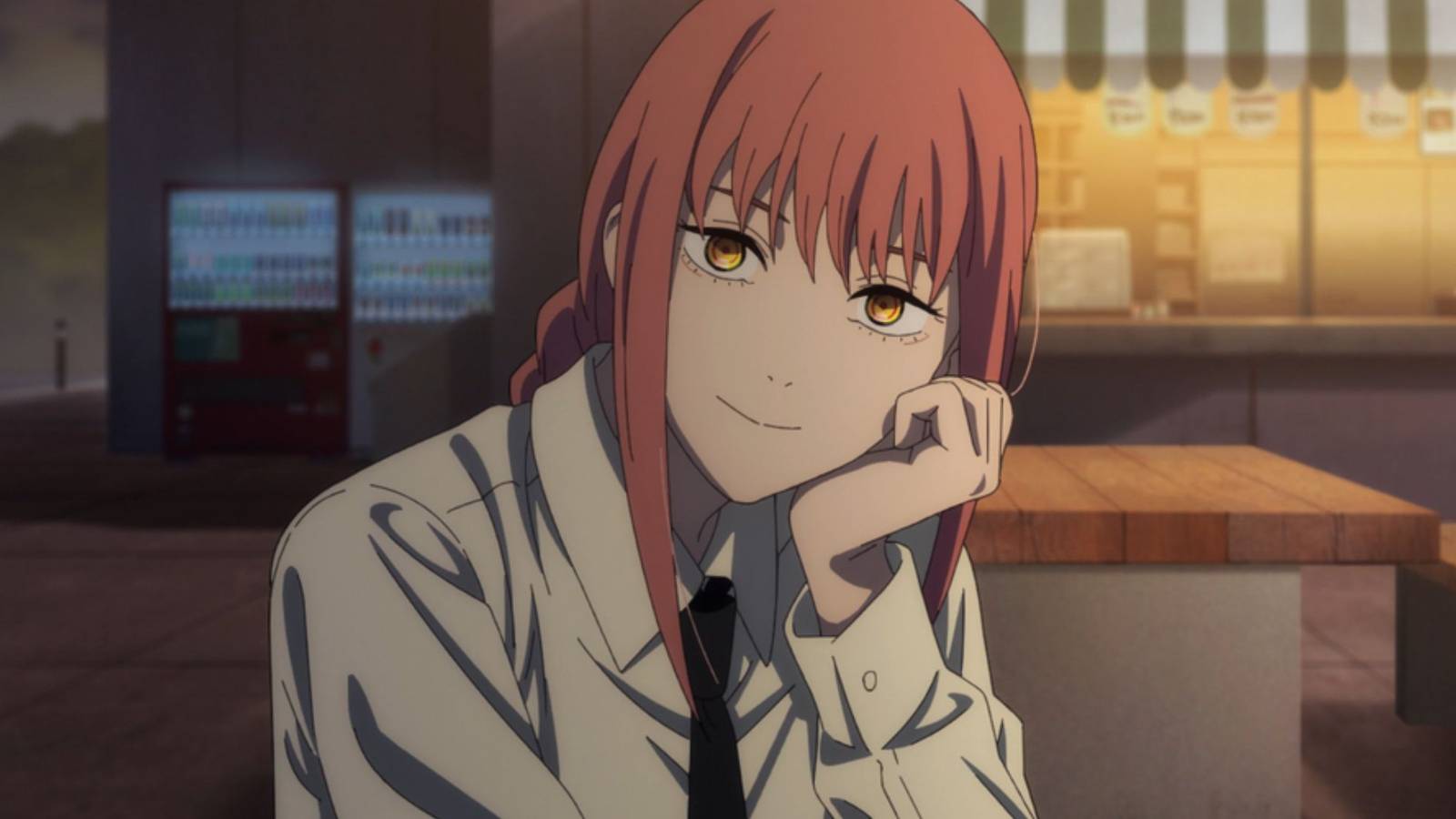 Makima talking to Denji - Chainsaw Man