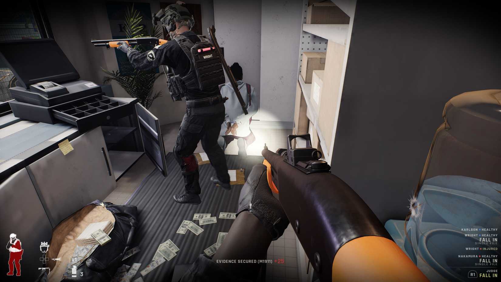 making an arrest in thank you, come again