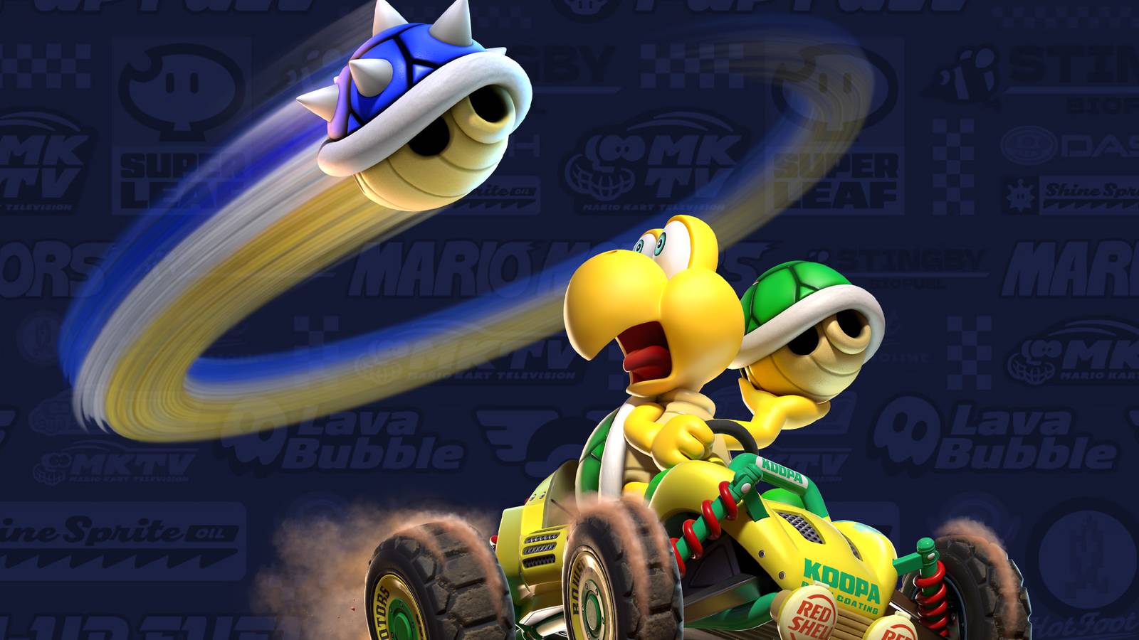 mario kart world blue shell change