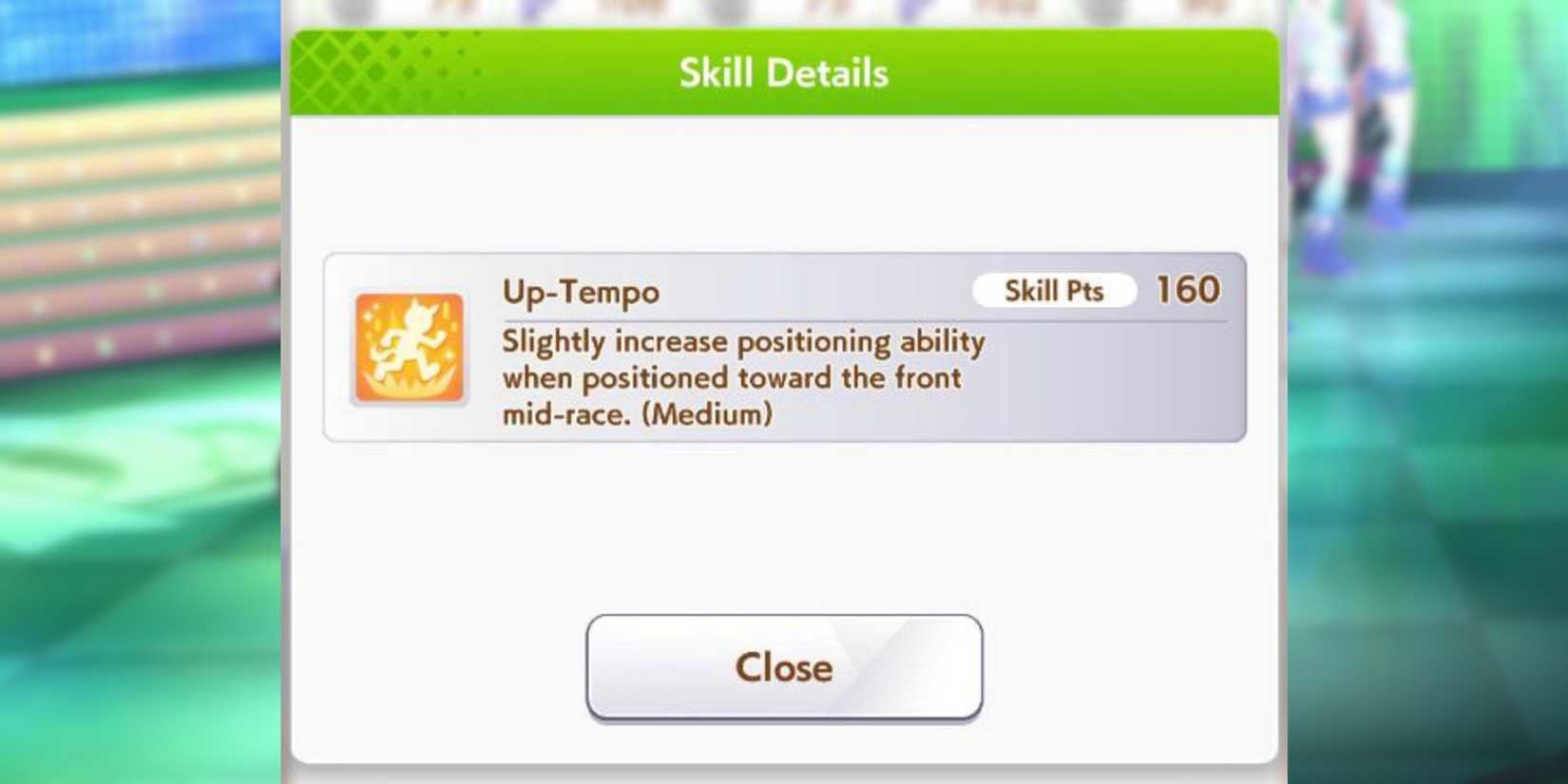  Up-Tempo in Umamusume