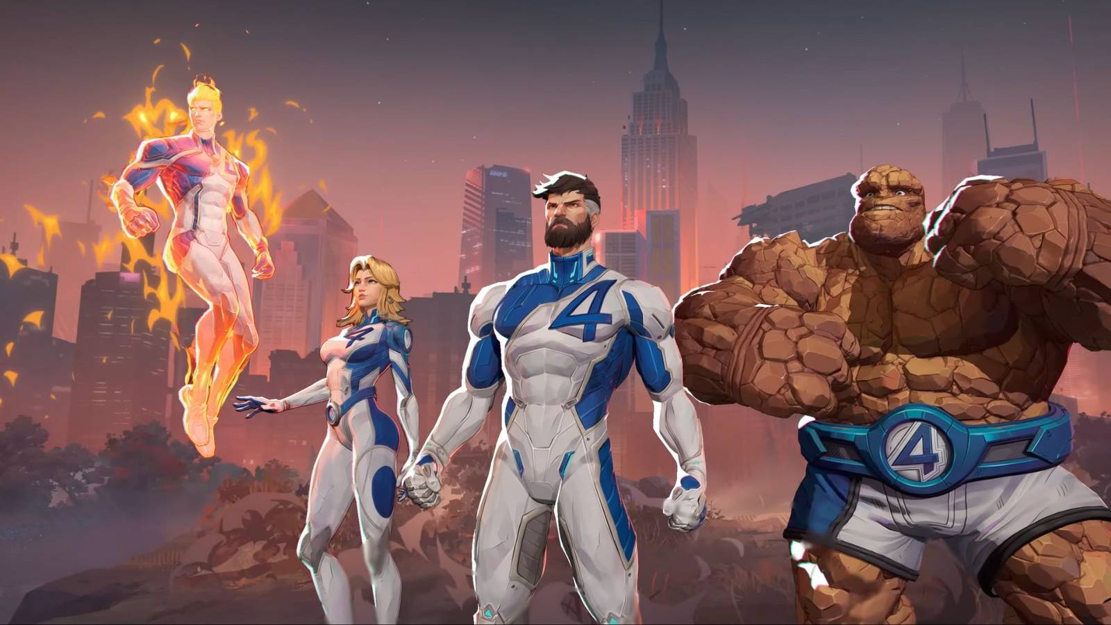 Marvel Rivals reveals The Fantastic Four: First Steps skins.