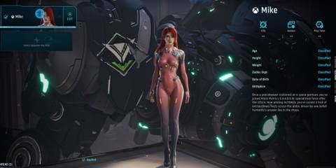 Mecha Break edit screen