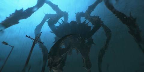 Megalocarcinus BT in Death Stranding 2 On the Beach