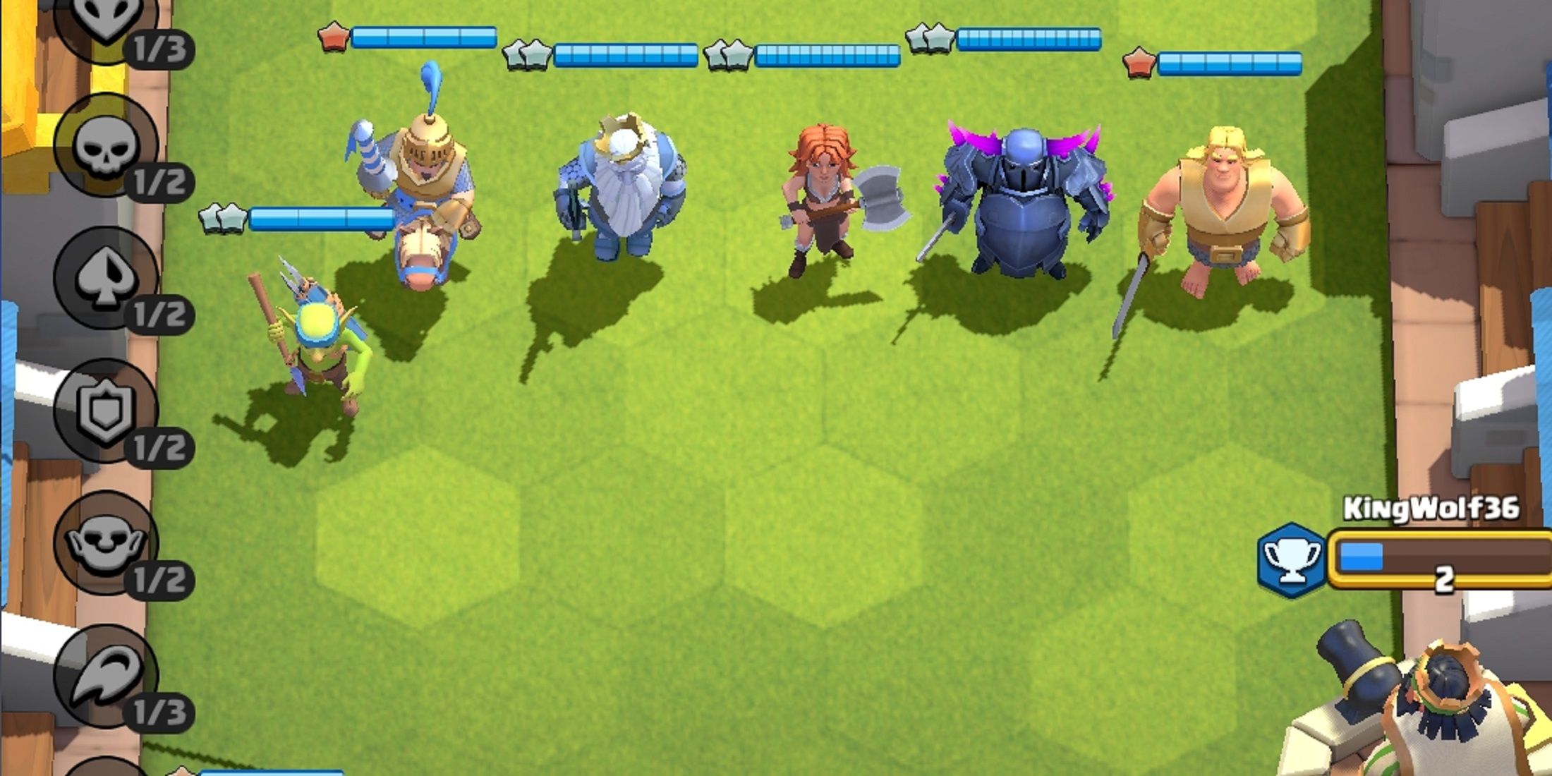 Merge the strategy squad - the clash royal