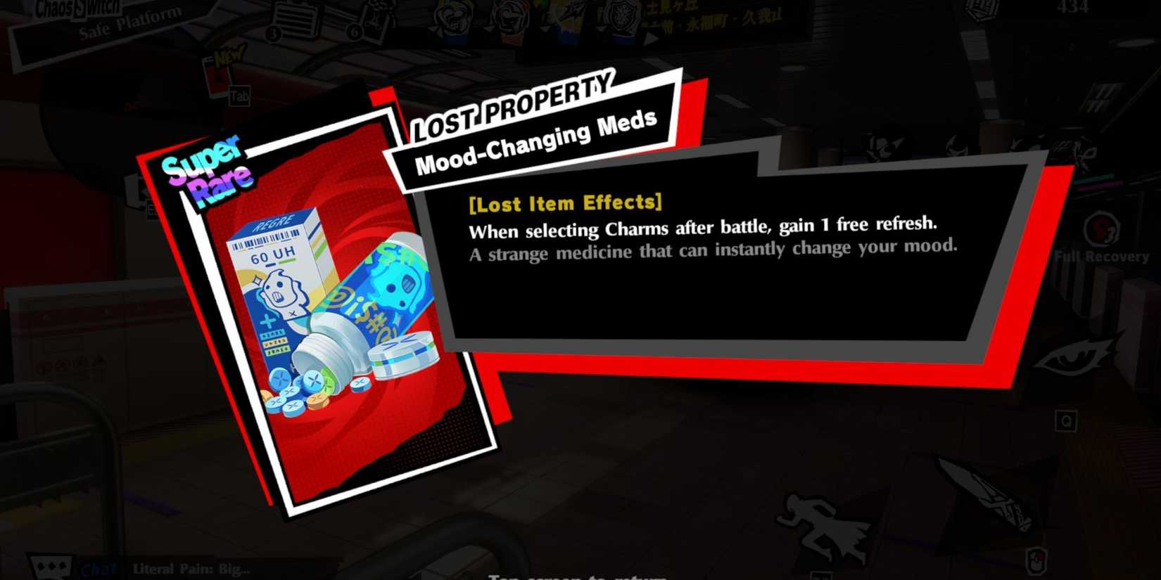 Metro of Desire Lost Items P5X