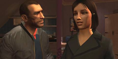 Michelle and Niko Bellic in Grand Theft Auto 4