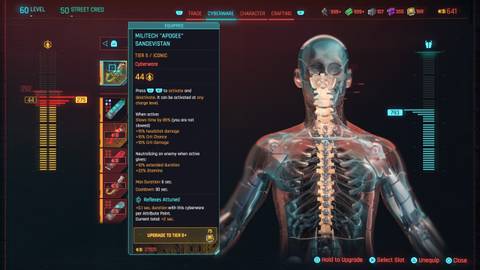 Militech Apogee Sandevistan