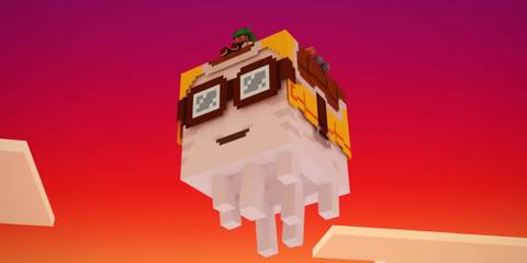 Minecraft Happy Ghast statue