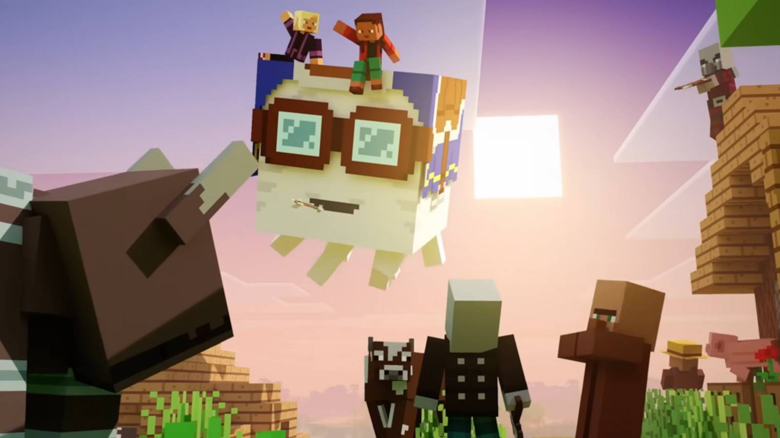 minecraft teases new crossover content