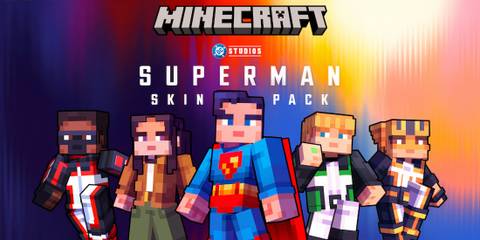 Minecraft Superman 2025 Skin Pack