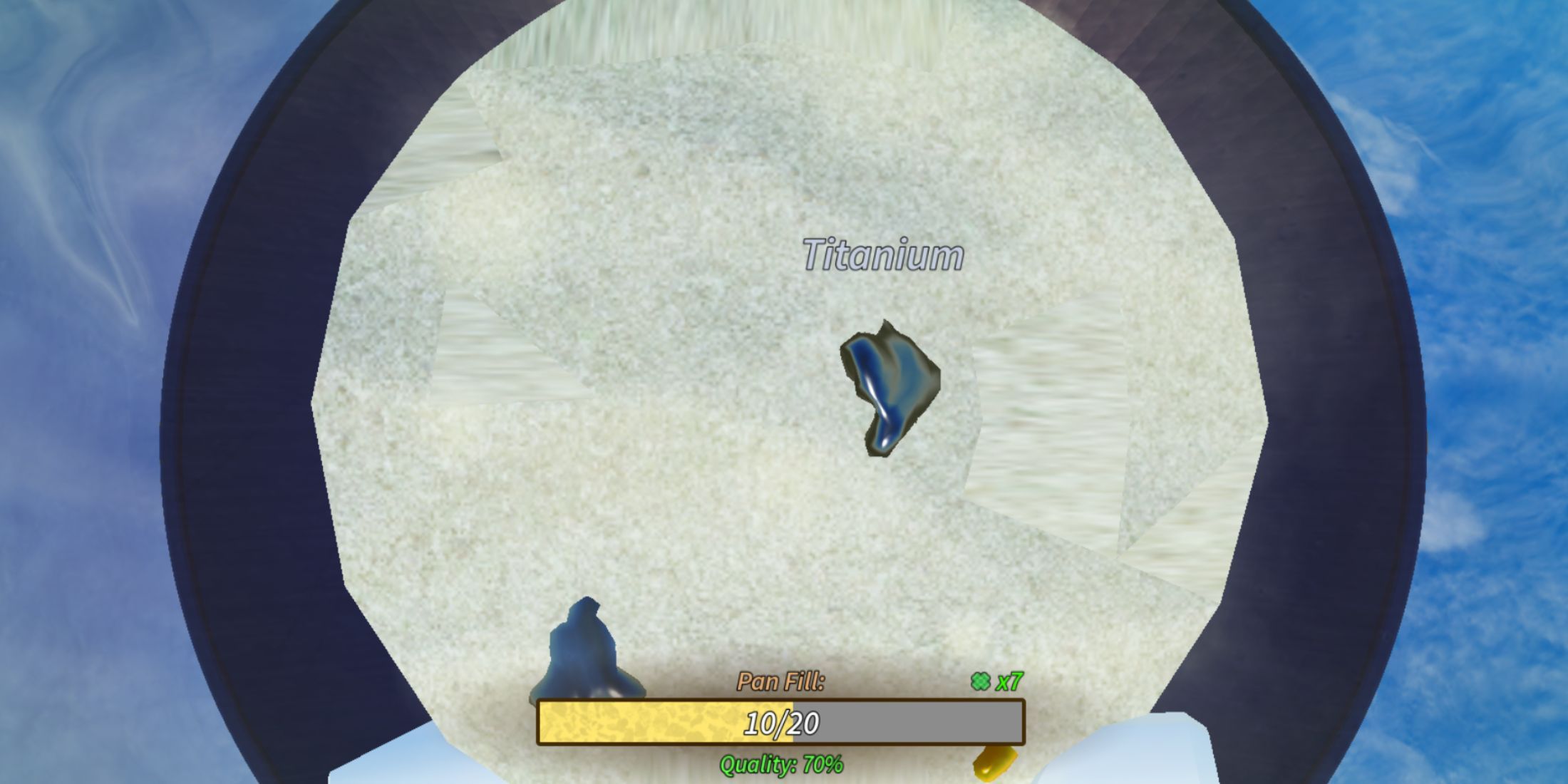 Prospecting titanium