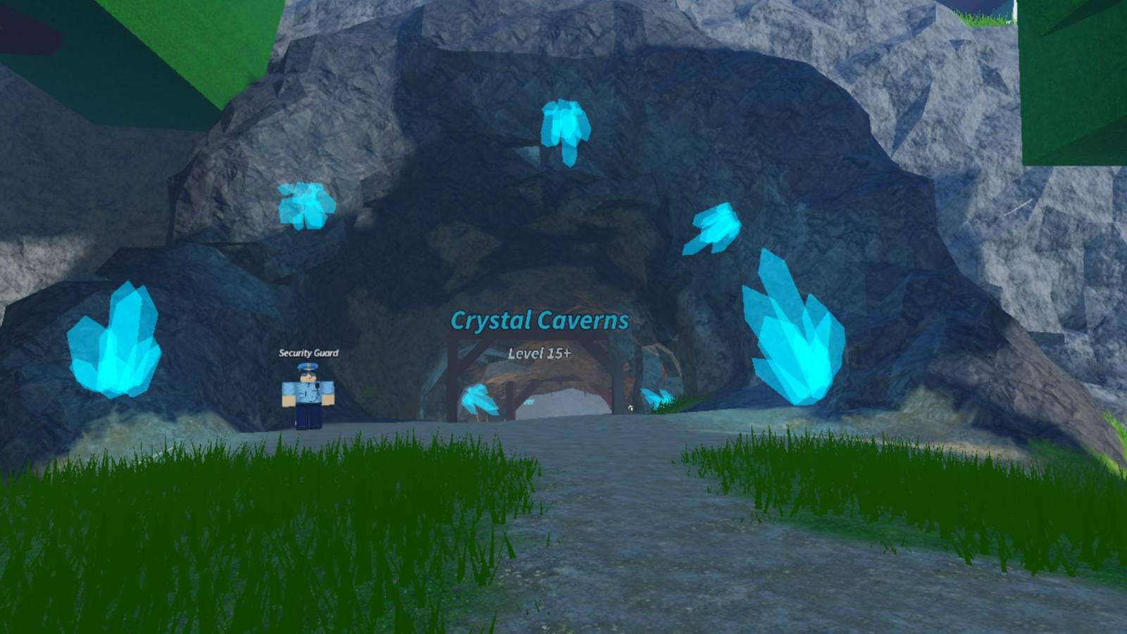 Prospecting crystal caverns