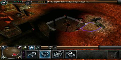 Mining in Dungeon Keeper 2