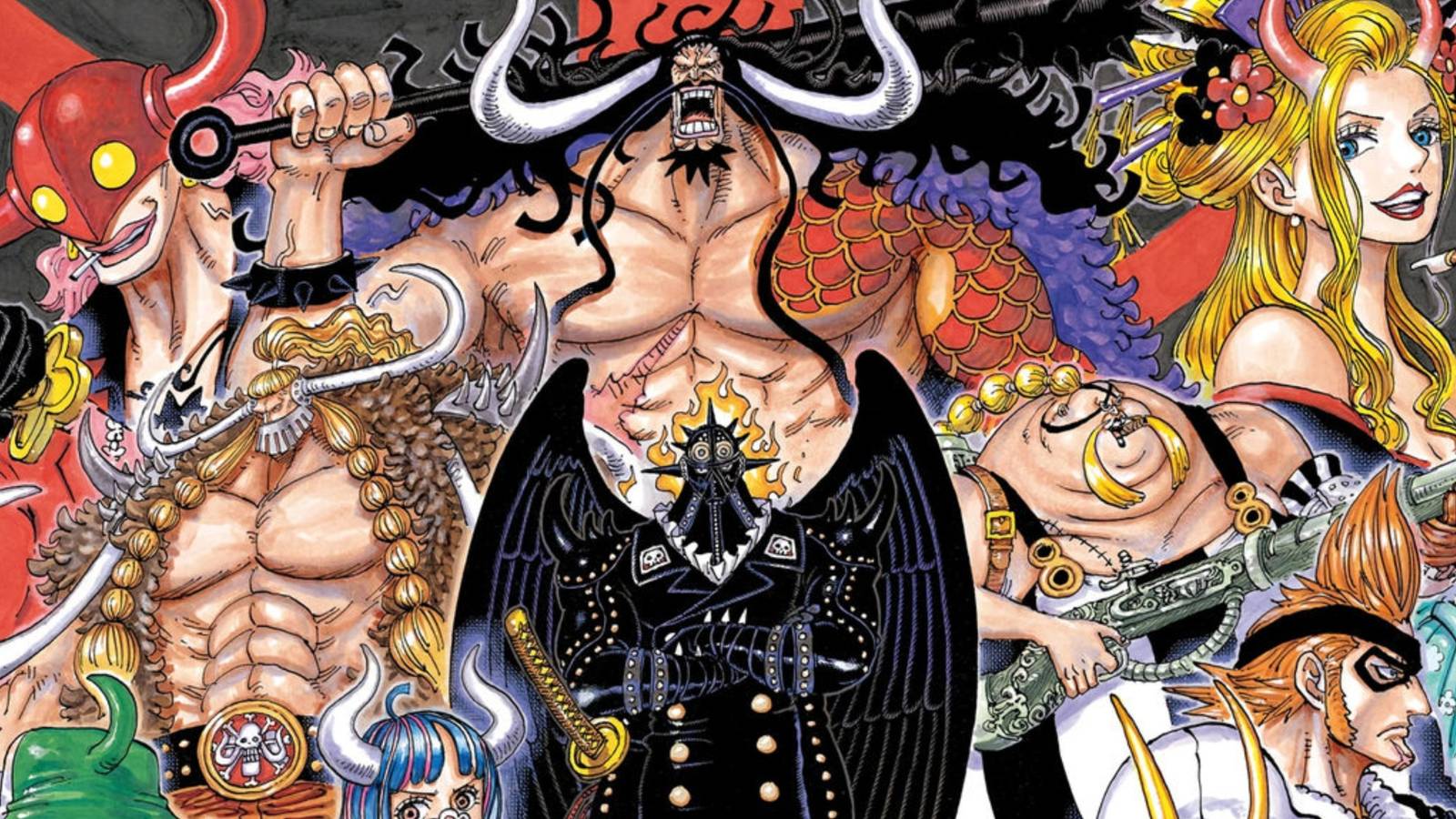 One Piece Chapter 1006 Color Spread