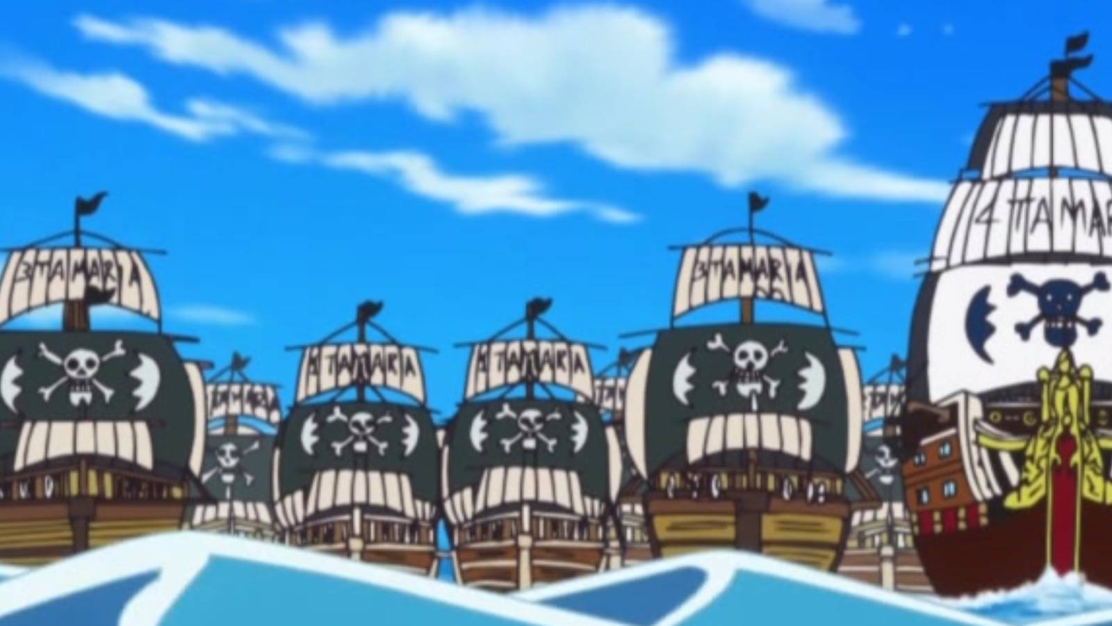 Yonta Maria Grand Fleet, one of the largest pirate crews