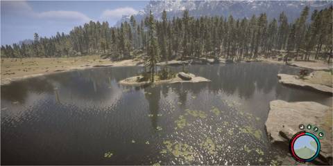 The Central Lake Island (Coffin/Squidward Lake) - Sons of the Forest