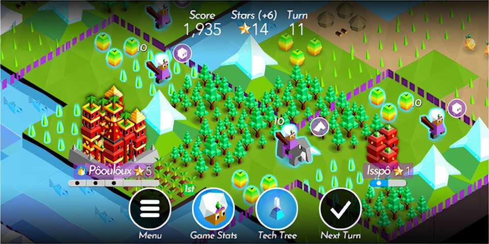 The Battle of Polytopia gameplay