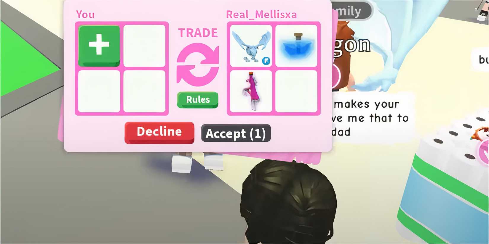 Trade window - Adopt Me