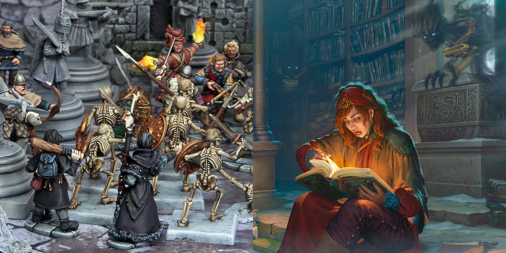 10 Best Miniature Ranges In Tabletop Games, Ranked Fantasy miniatires and a picture from frostgrave