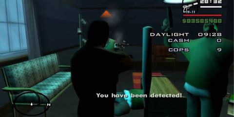 Being a burglar in Grand Theft Auto San Andreas