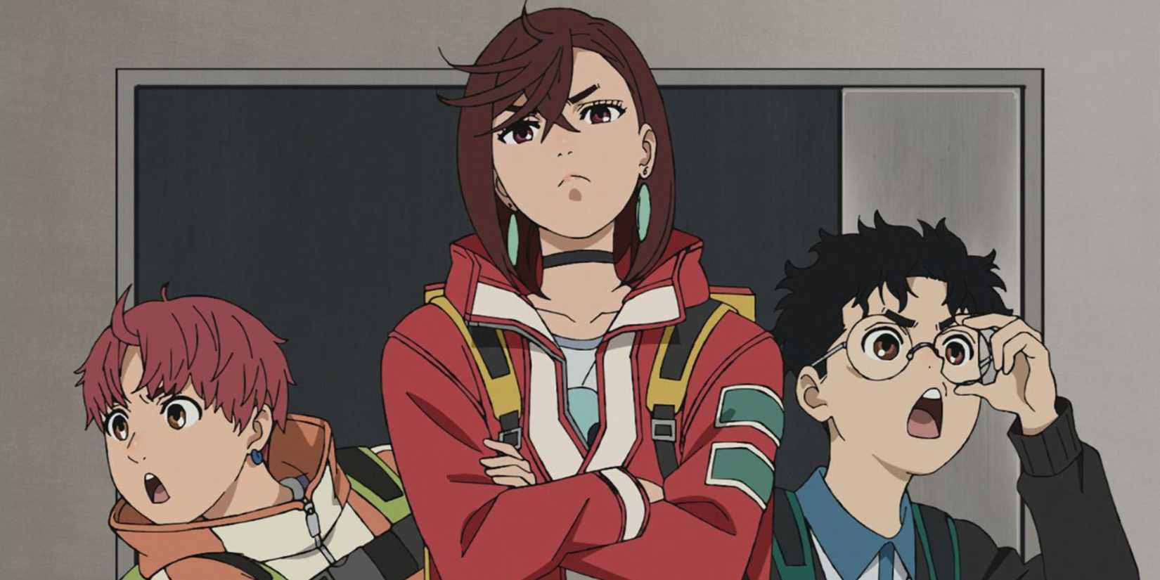 Momo, Jiji and Okarun in S2 - Dandadan