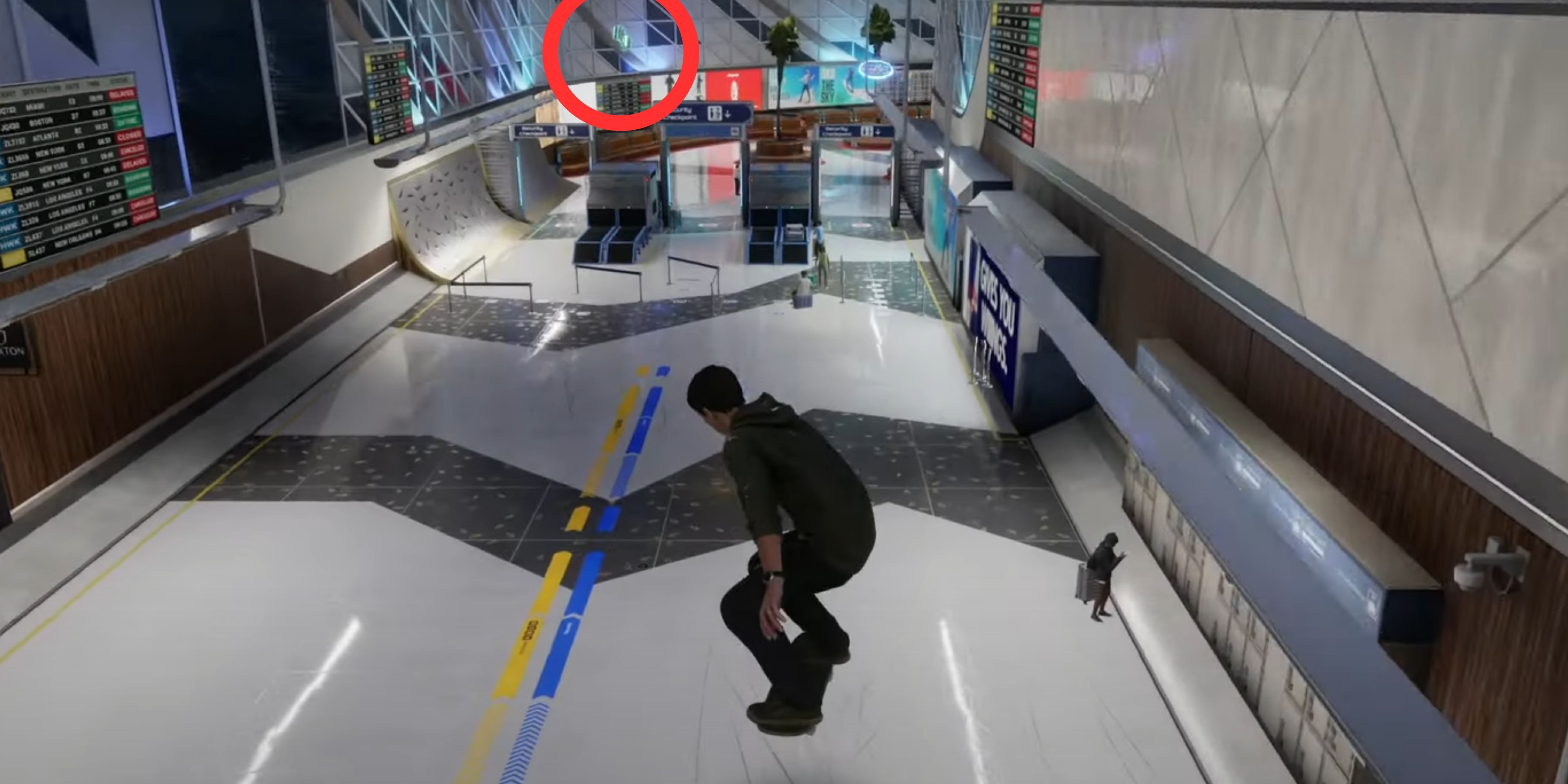 THPS 3+4 Airport Challenges and Collectibles