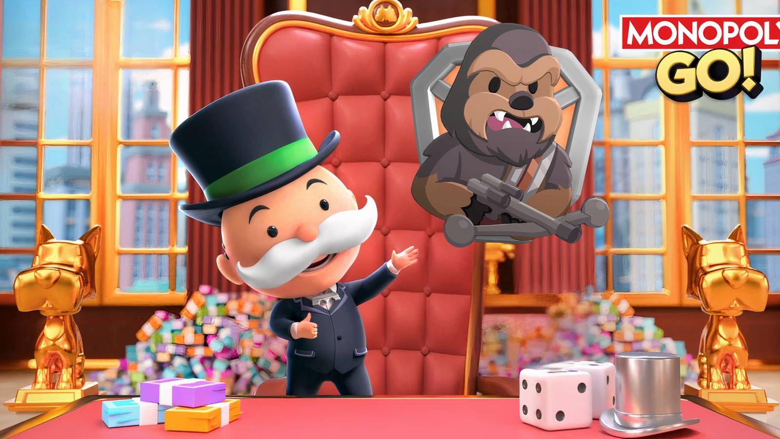 Monopoly GO Chewbacca Shield