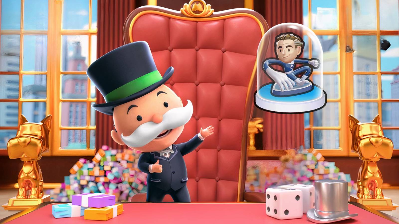 Monopoly GO Exclusive Mister Fantastic Token 