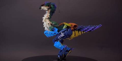 Monster Hunter Fan Builds Impressive LEGO Models