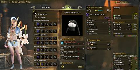 monster-hunter-wilds-pinion-necklace-forge-menu