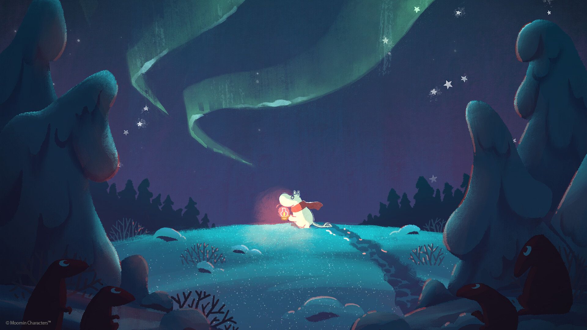 Moomintroll Winter's Warmth Press Image 1