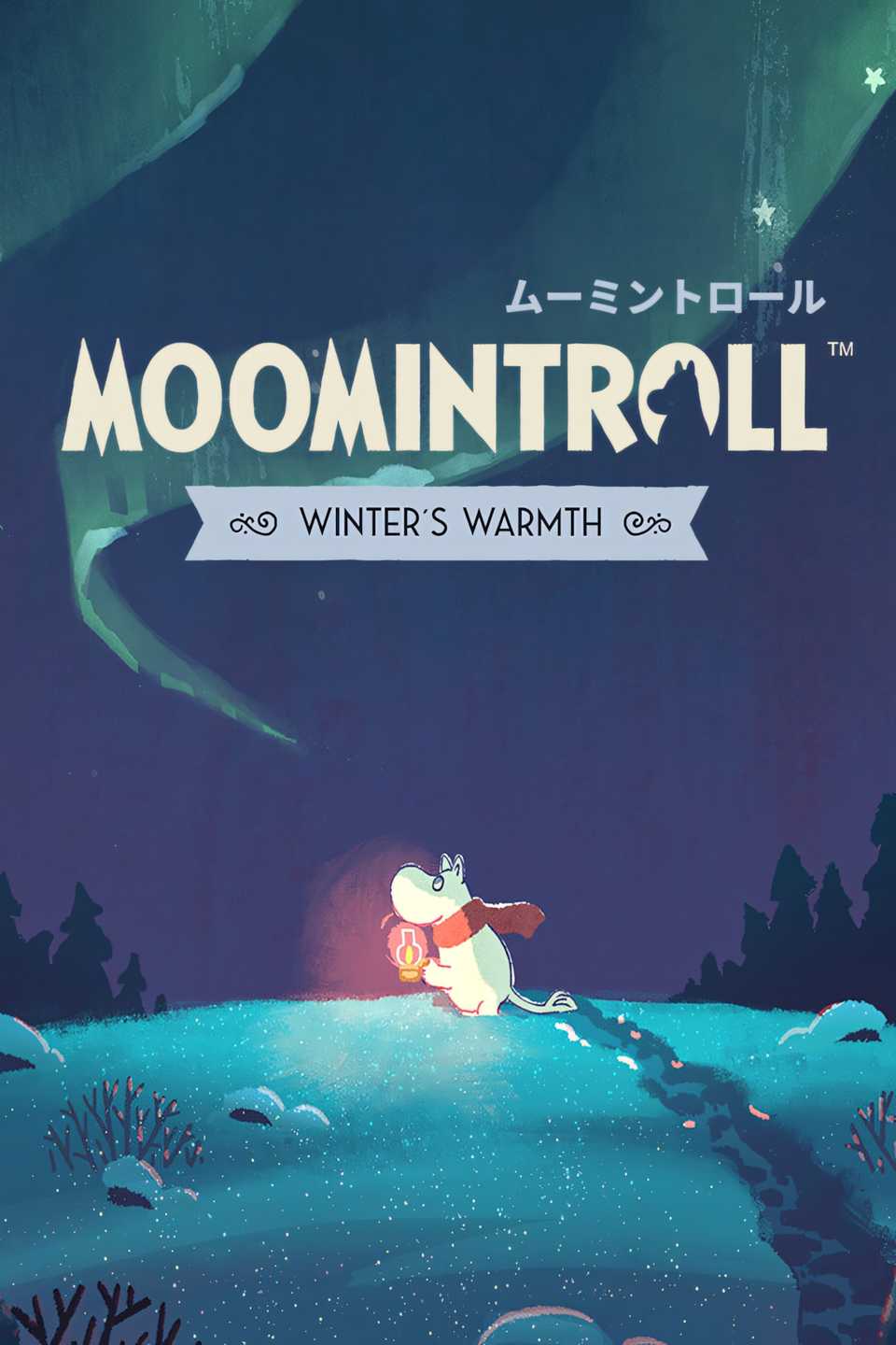 Moomintroll Winter's Warmth Tag Page Cover Art