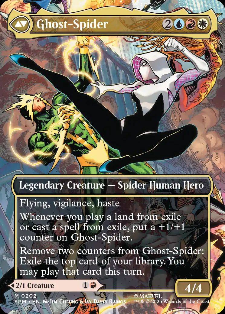 MTG spiderman red 6