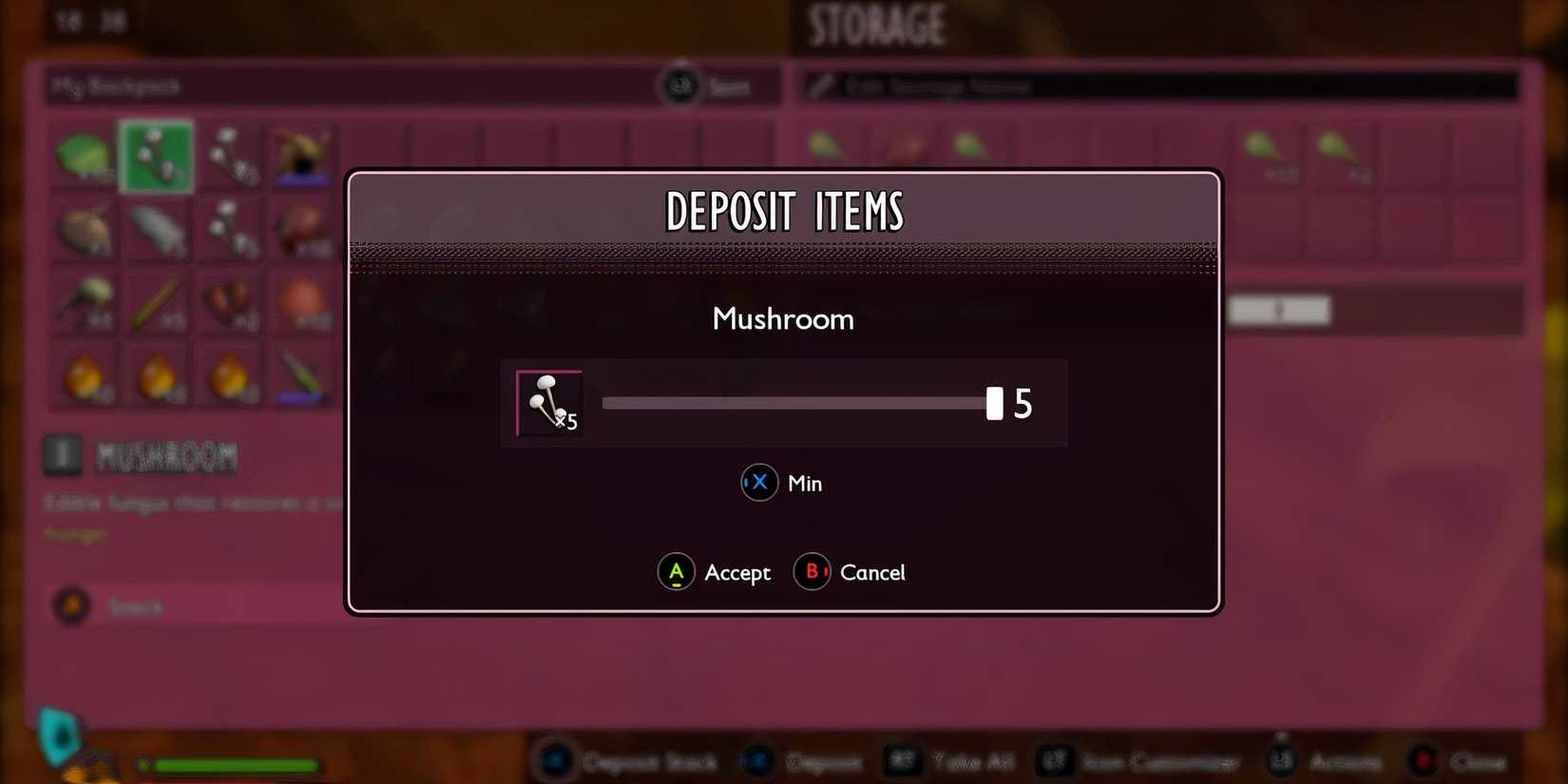 Mushrooms in Grounded 2 