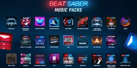 Music packs in Beat Saber