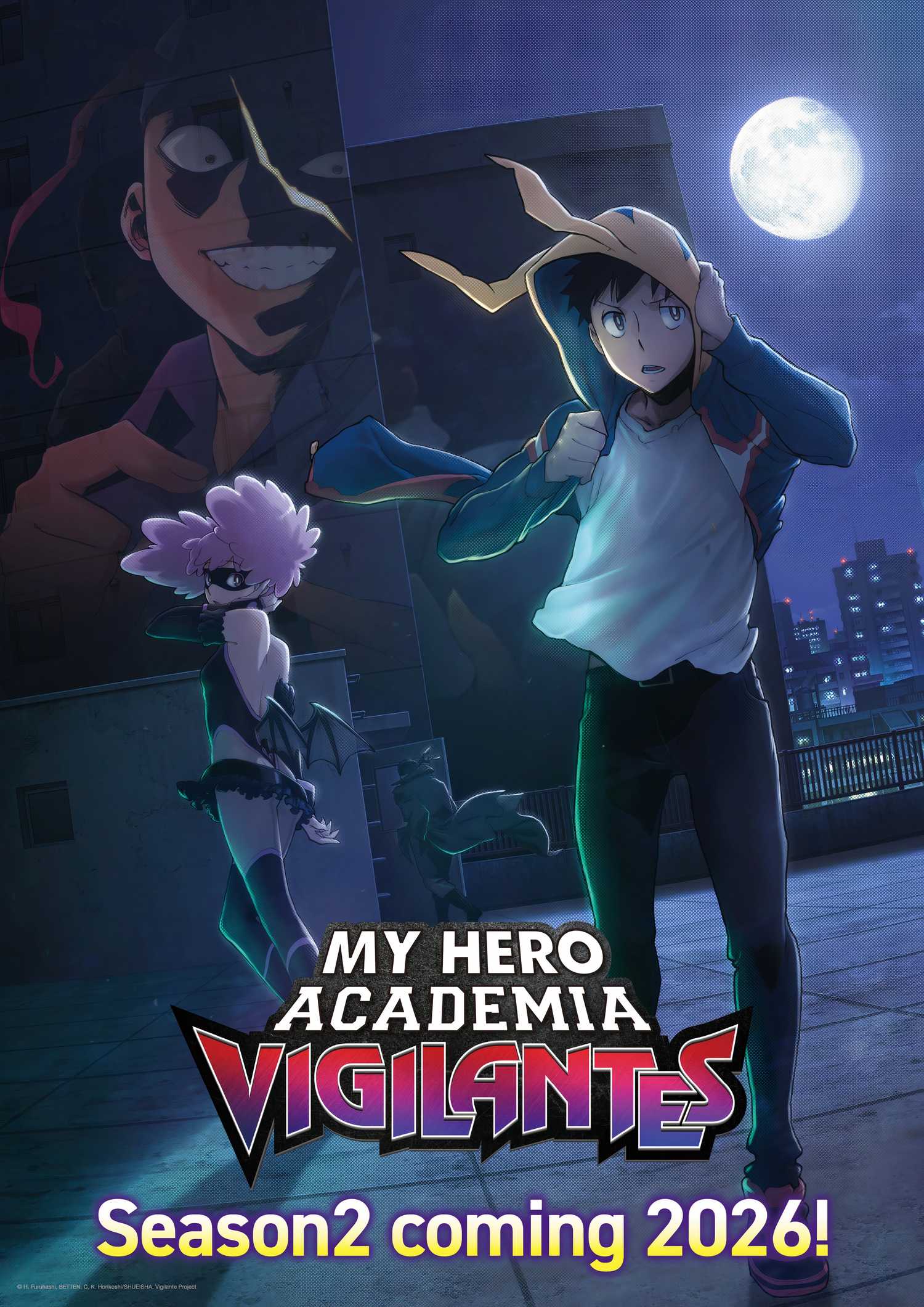My Hero ACademia Vigilantes Season 2 key visual