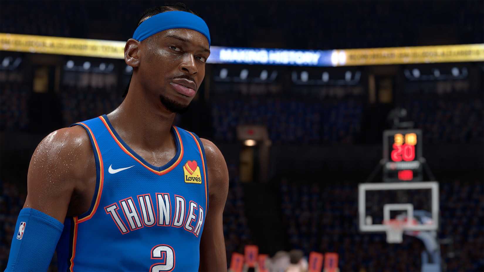 SGA in NBA 2K26