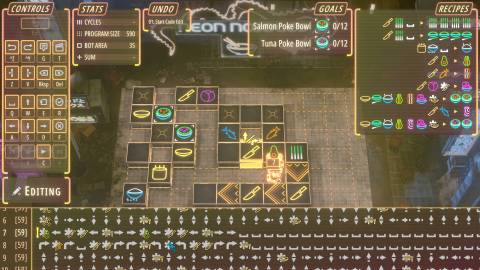 Neon Noodles - official steam screenshot 1