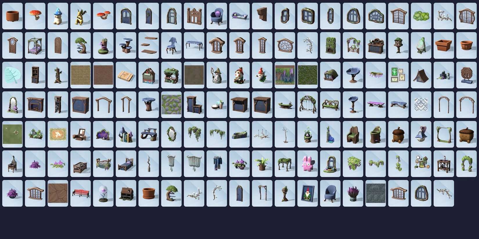 new build and buy items in the sims 4 enchanted by nature expansion pack