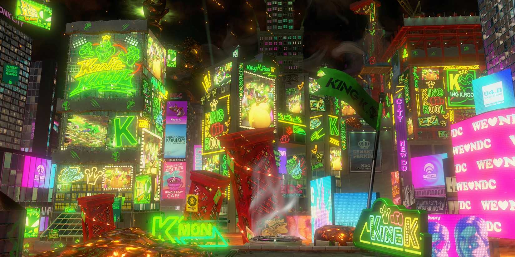 New Donkey City taken over by KKR in Donkey Kong Bananza