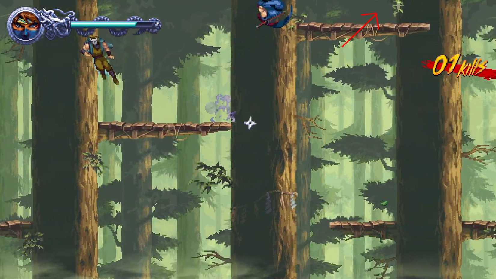 Ninja Gaiden Ragebound_Act 1_Crystal Skull 5