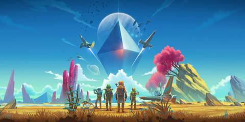 No Man's Sky player spends 1,400 hours creating massive city.