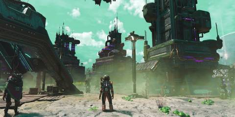 No Man's Sky Pizza Hut base